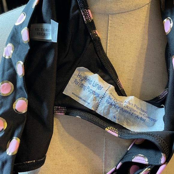 Victoria's Secret Polka-dot Bikini Bottom Size Medium - Picture 4 of 5